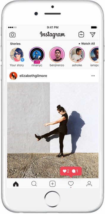Instagram feed screenshot Instagram feed screenshot